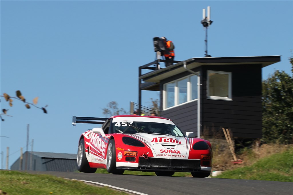 Michael Klostermann var flyvende på Ring Djursland
(Foto: Henning Smed)
